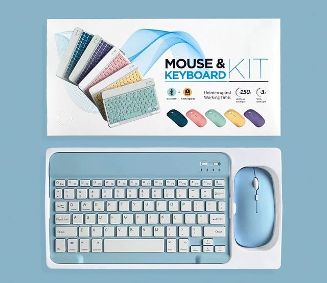 Set de Teclado Inalámbrico y Mouse