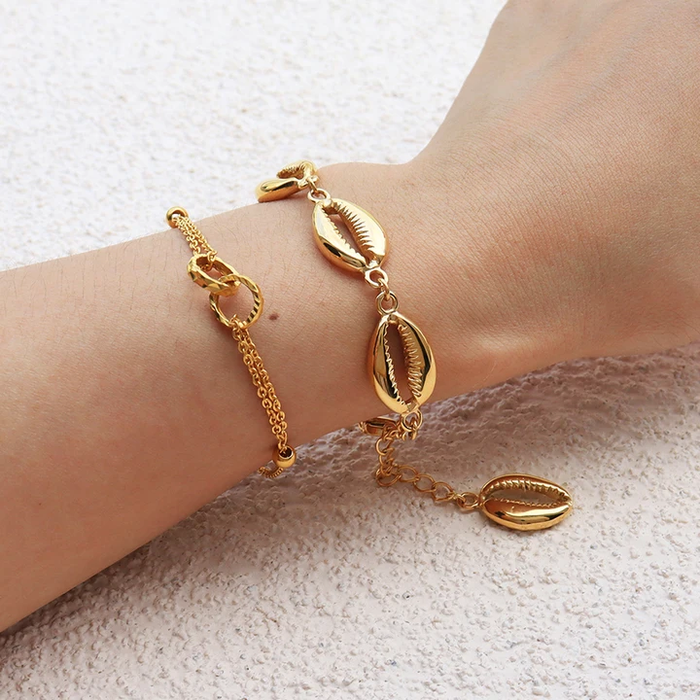 Brazalete Shell Charm - Lumina