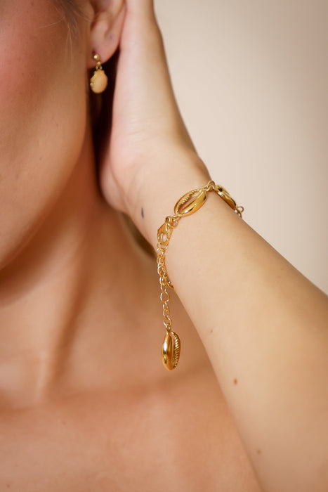 Brazalete Shell Charm - Lumina