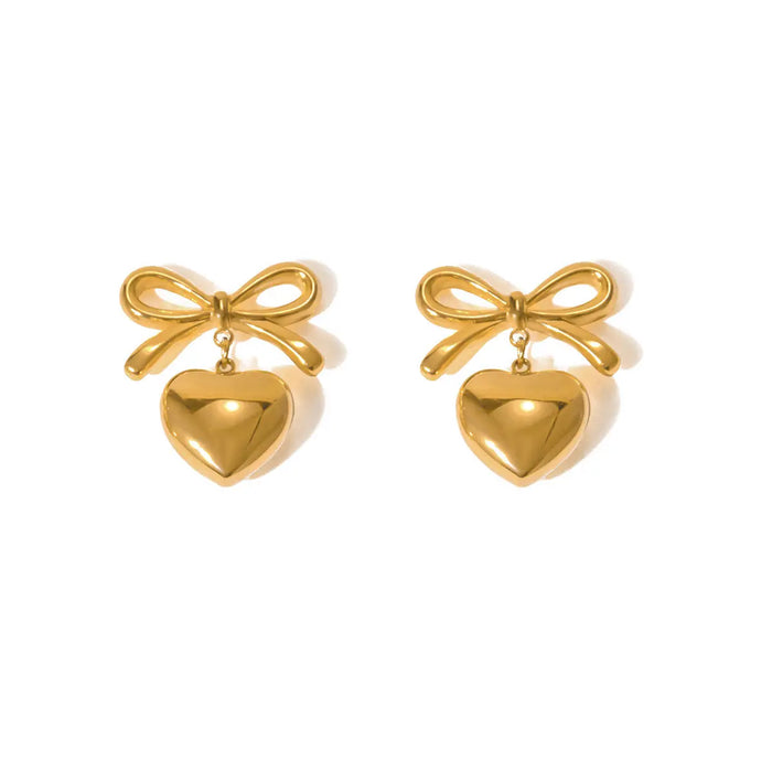 Aretes Heart Loop - Lumina